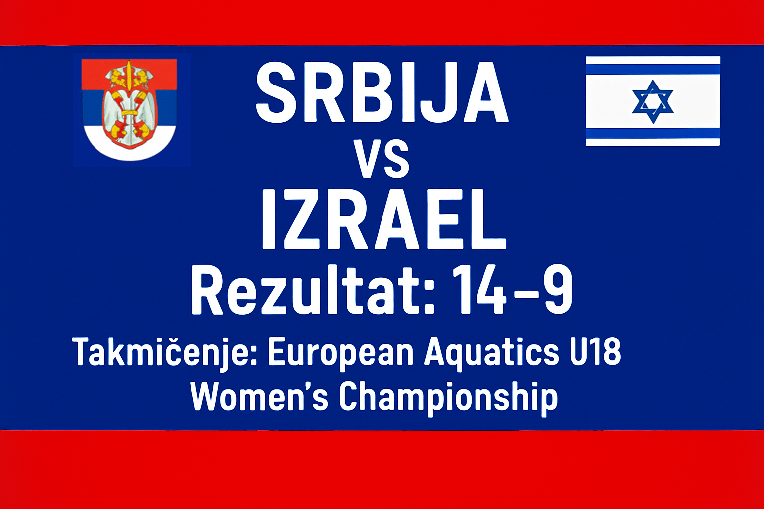 Serbia-vs-Israel-European-Aquatics-U18-Women
